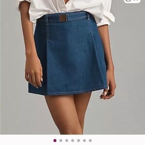 Anthro x Mare Mare Denim Skirt
